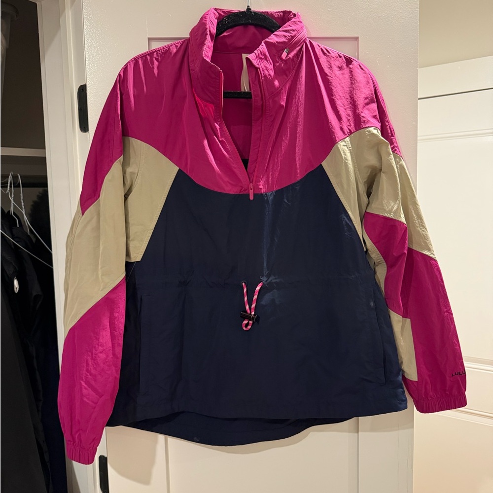 Lululemon Athletica Pink and Navy Ski Jacket